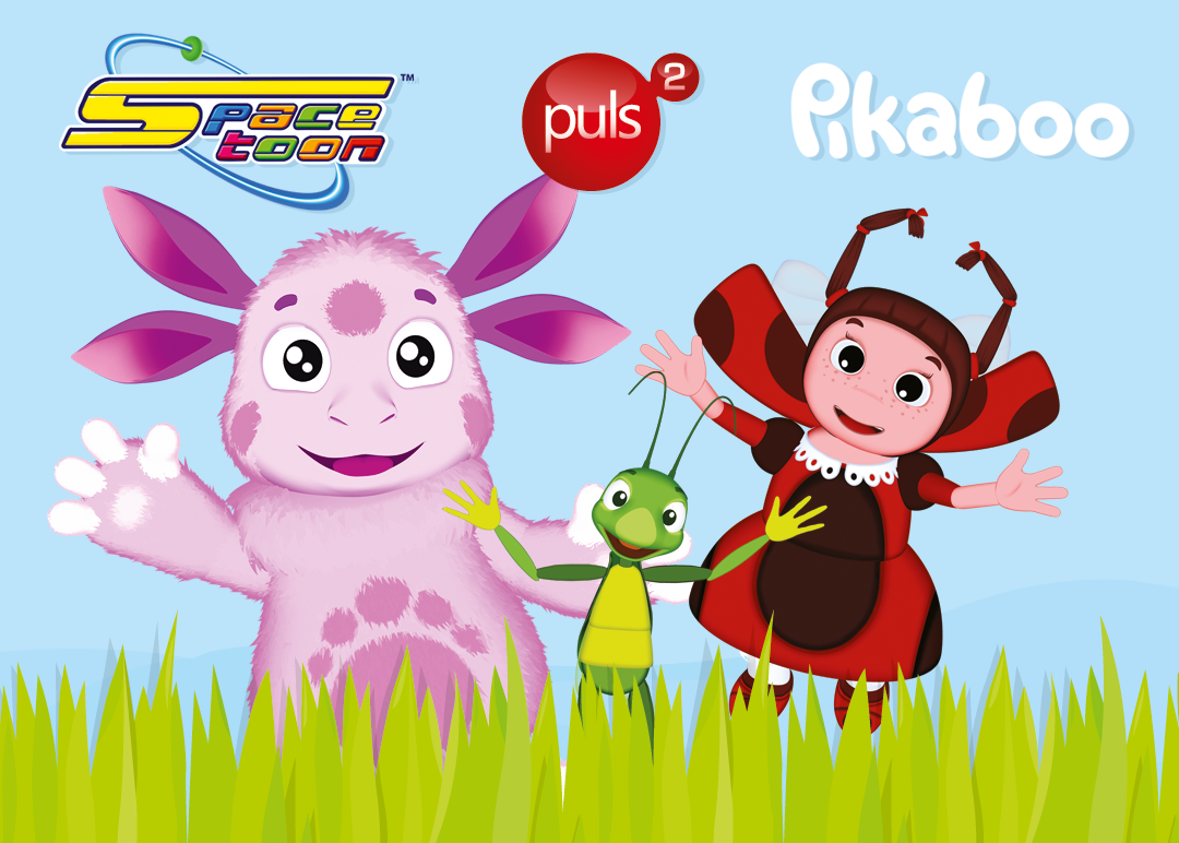 Лунтик на каналах Pikaboo, Spacetoon и Pulse TV