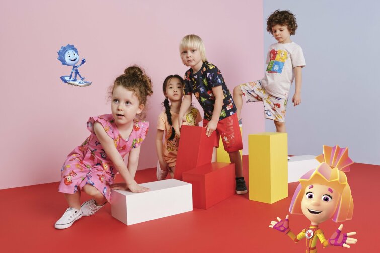 Впервые главные герои мультсериала ″Фиксики″ в коллаборации H&M Впервые главные герои мультсериала ″Фиксики″ в коллаборации H&M
