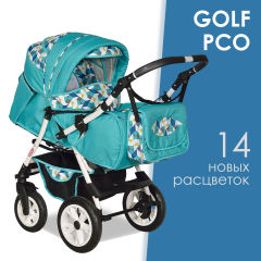 Коляска-трансформер GOLF PCO доступна для заказа по цветам! Коляска-трансформер GOLF PCO доступна для заказа по цветам!