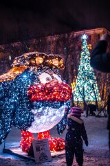 Световые фигуры Смешариков украсят улицы российских городов Световые фигуры Смешариков украсят улицы российских городов
