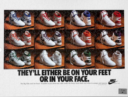 Nike выпустил серию коллекционных пазлов по мотивам своих рекламных постеров Nike выпустил серию коллекционных пазлов по мотивам своих рекламных постеров