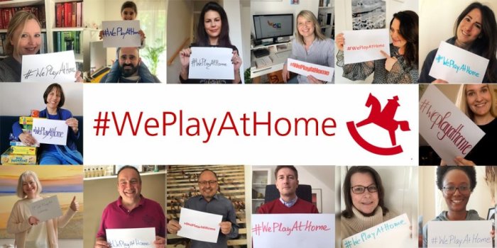 #WePlayAtHome: команда Spielwarenmesse делает онлайн-заявление #WePlayAtHome: команда Spielwarenmesse делает онлайн-заявление