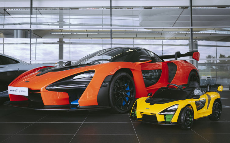 �������� McLaren Senna ���������� � ������� �������������
