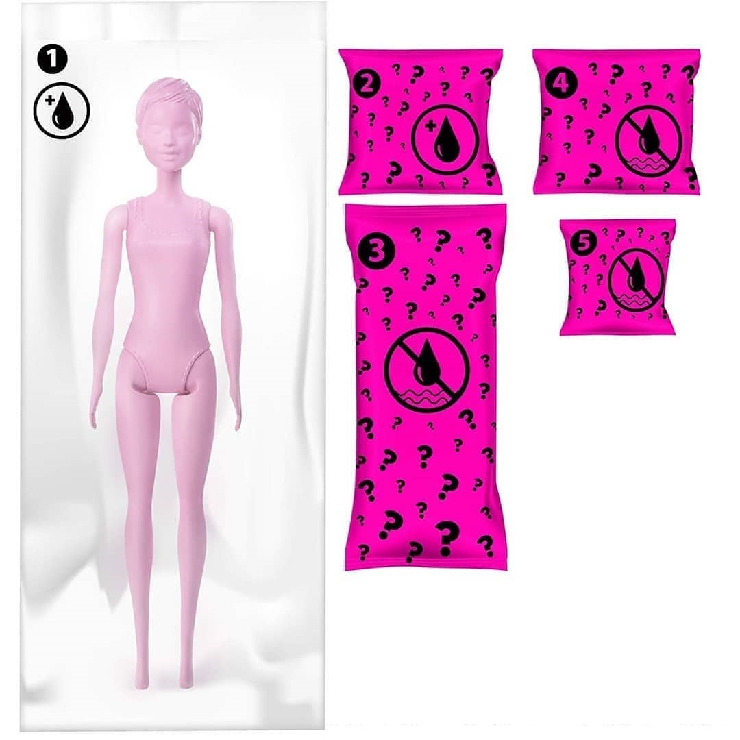 ����� ��������� �� ����� ����� ��������� � ���������� �������� - Barbie Color Reveal