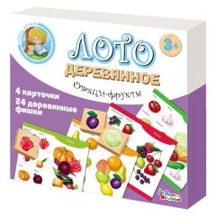 Новое развивающее деревянное лото для детей Новое развивающее деревянное лото для детей