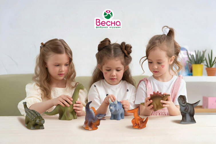 Динозавры от «Весны»: игрушки, которые учат и увлекают Динозавры от «Весны»: игрушки, которые учат и увлекают