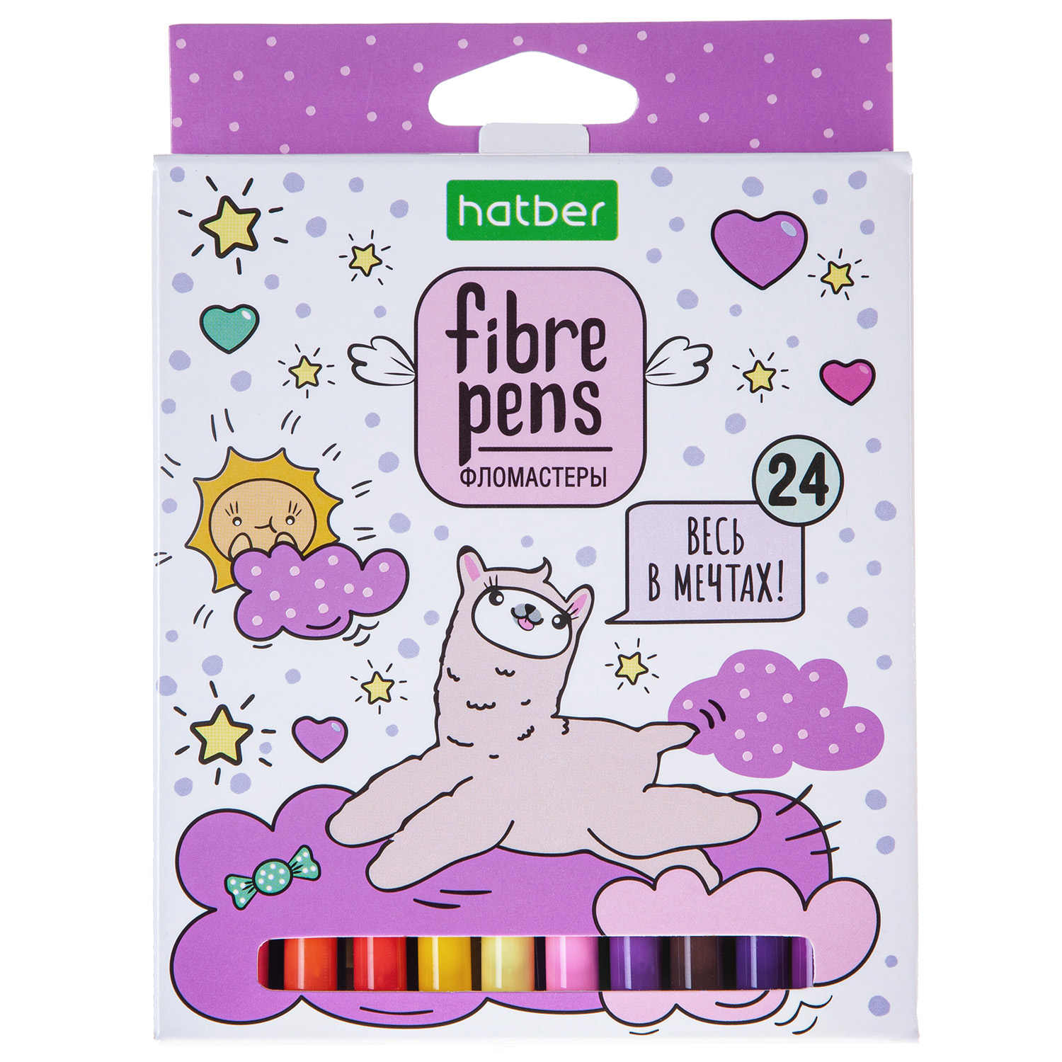 Фломастеры Hatber ECO. Фломастеры Hatber ECO.