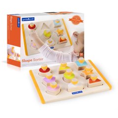 Сортер Shape Sorter по формам, бренд Guidecraft (США) Сортер Shape Sorter по формам, бренд Guidecraft (США)
