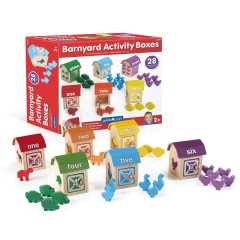  Barnyard Activity Boxes ,  Guidecraft