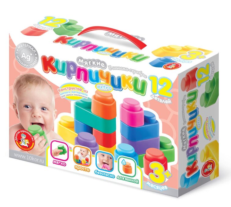 Мягкие кирпичики Extra с ионами серебра Мягкие кирпичики Extra с ионами серебра