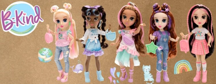 Jada Toys запускает новый бренд экологически чистых кукол B-Kind Jada Toys запускает новый бренд экологически чистых кукол B-Kind