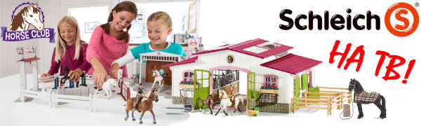 Потрясающая новинка Schleich серии Конный клуб - Конюшня! Потрясающая новинка Schleich серии Конный клуб - Конюшня!