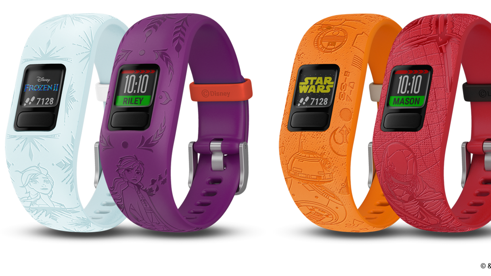 Детские трекеры Garmin с героями Frozen 2 и Star Wars Детские трекеры Garmin с героями Frozen 2 и Star Wars