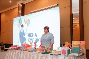 Енот Мульти-Пульти поддержал мастер-класс педагога Елены Куликовой в Ташкенте Енот Мульти-Пульти поддержал мастер-класс педагога Елены Куликовой в Ташкенте