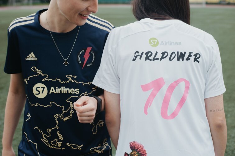 S7 Airlines и GirlPower дают “Шанс” перспективным молодым футболисткам со всей России