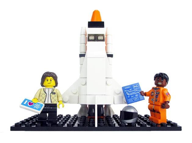 Lego ������� �������, ����������� �������� �� NASA
