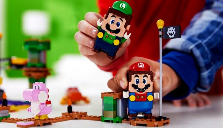 LEGO Group представила новую интерактивную игру с новыми наборами Марио и Луиджи LEGO Group представила новую интерактивную игру с новыми наборами Марио и Луиджи
