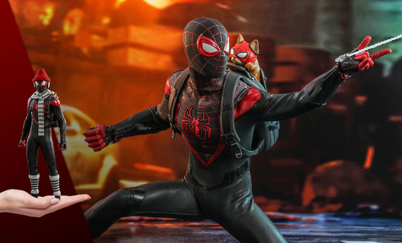Hot Toys показала фигурку Майлза Моралеса с котом-пауком из новой игры Insomniac Games Hot Toys показала фигурку Майлза Моралеса с котом-пауком из новой игры Insomniac Games