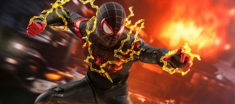 Hot Toys показала фигурку Майлза Моралеса с котом-пауком из новой игры Insomniac Games Hot Toys показала фигурку Майлза Моралеса с котом-пауком из новой игры Insomniac Games