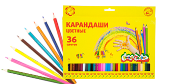 Карандаши Каляка-Маляка® 36 цветов! Карандаши Каляка-Маляка® 36 цветов!