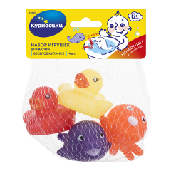 Игрушки для купания «Курносики» меняют цвет в теплой воде Игрушки для купания «Курносики» меняют цвет в теплой воде