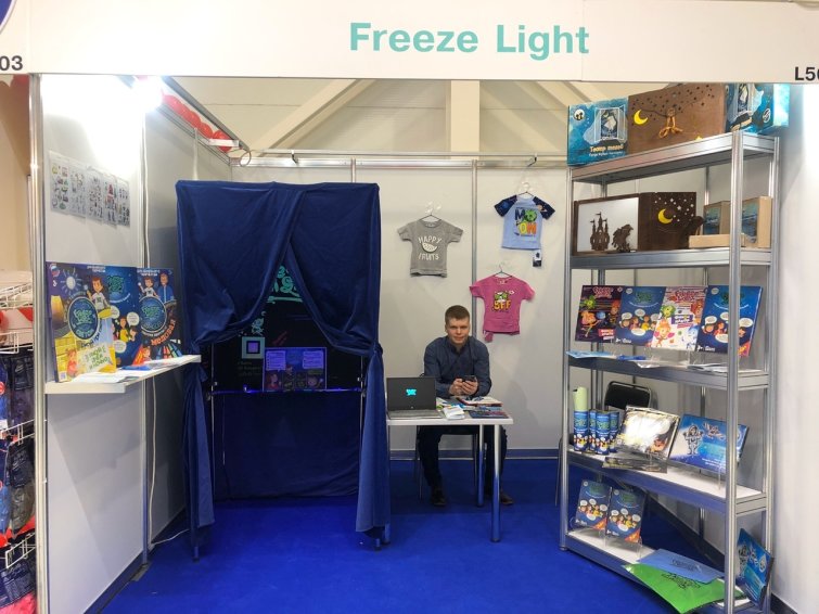Freeze Light на ежегодной выставке KIDS Russia Freeze Light на ежегодной выставке KIDS Russia