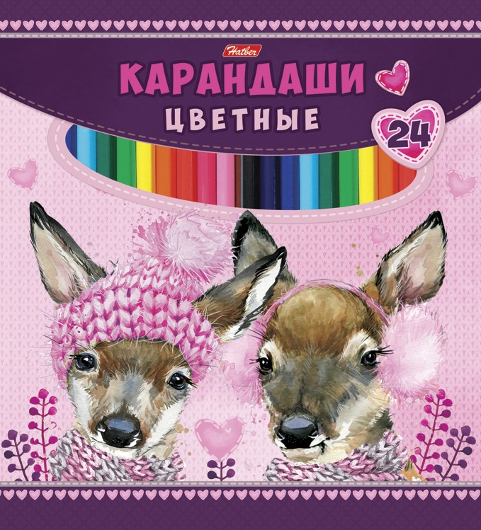 Цветные карандаши для творческих шедевров от Hatber. Цветные карандаши для творческих шедевров от Hatber.