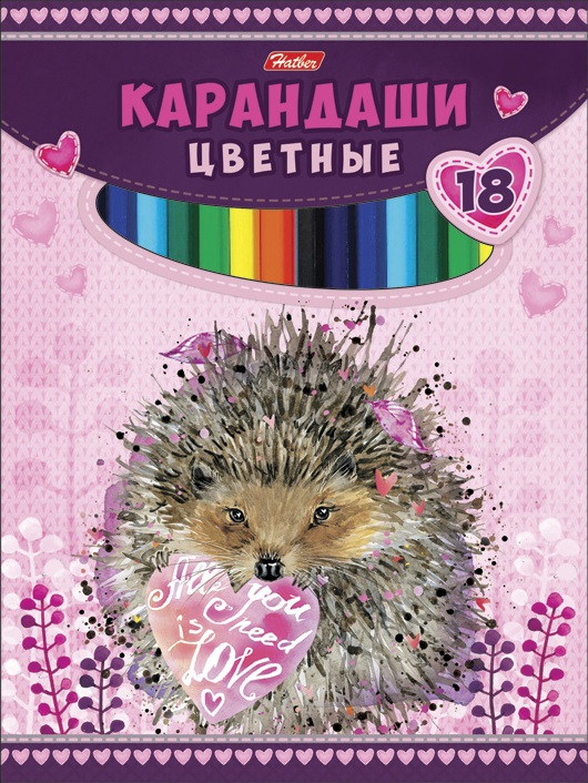 Цветные карандаши для творческих шедевров от Hatber. Цветные карандаши для творческих шедевров от Hatber.