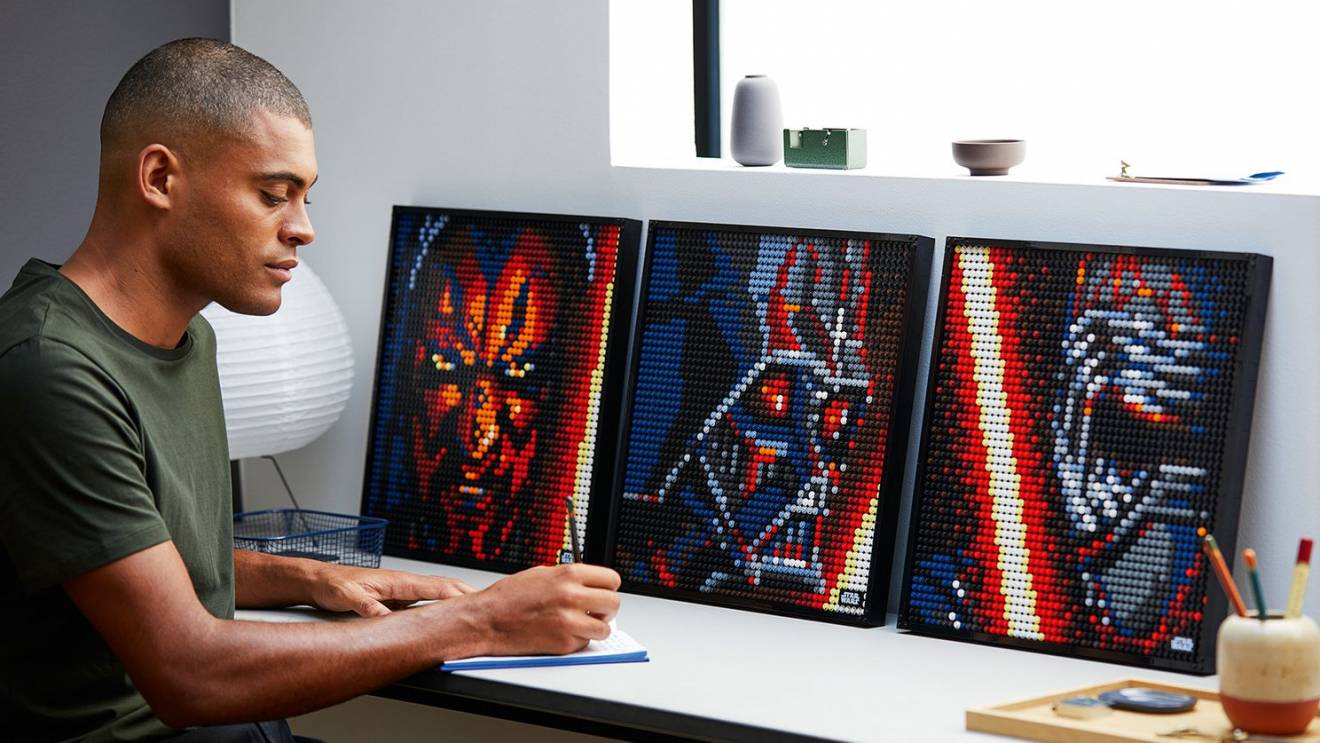 Lego выпустит наборы для создания картин в стиле поп-арт Lego выпустит наборы для создания картин в стиле поп-арт