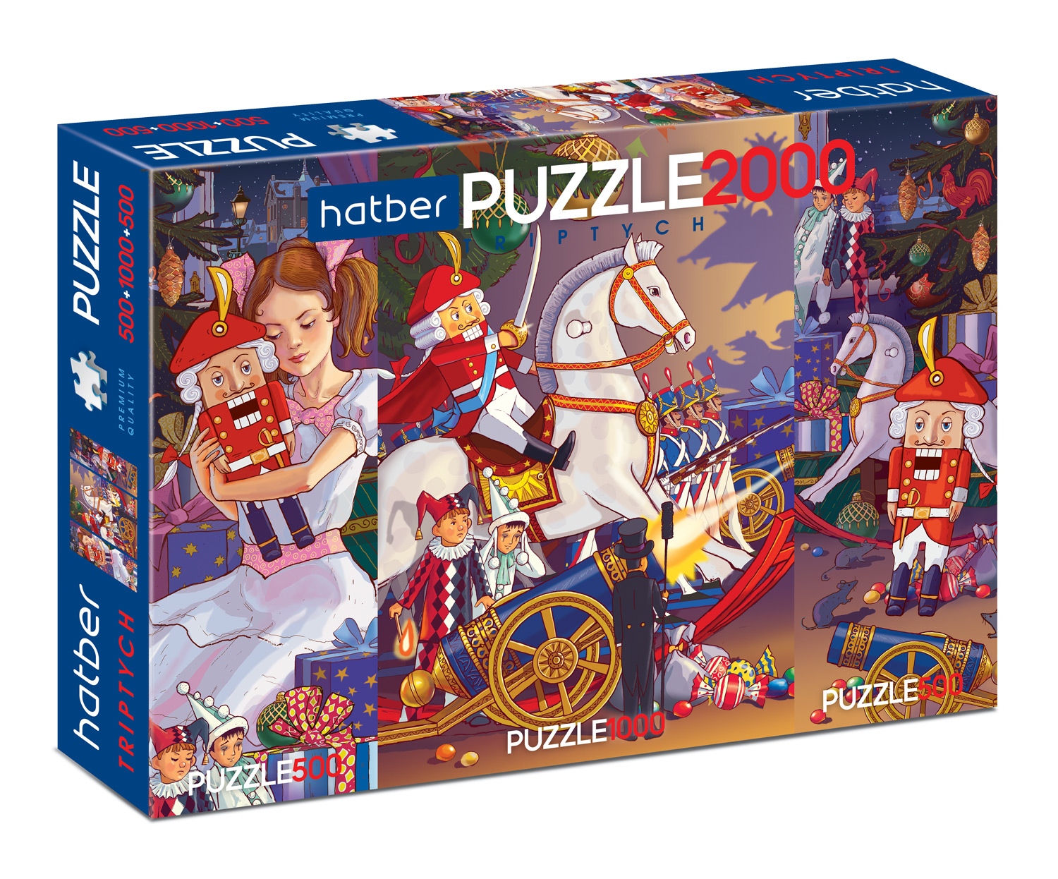 Пазлы TRIPTYCH: еще больше элементов. Пазлы TRIPTYCH: еще больше элементов.