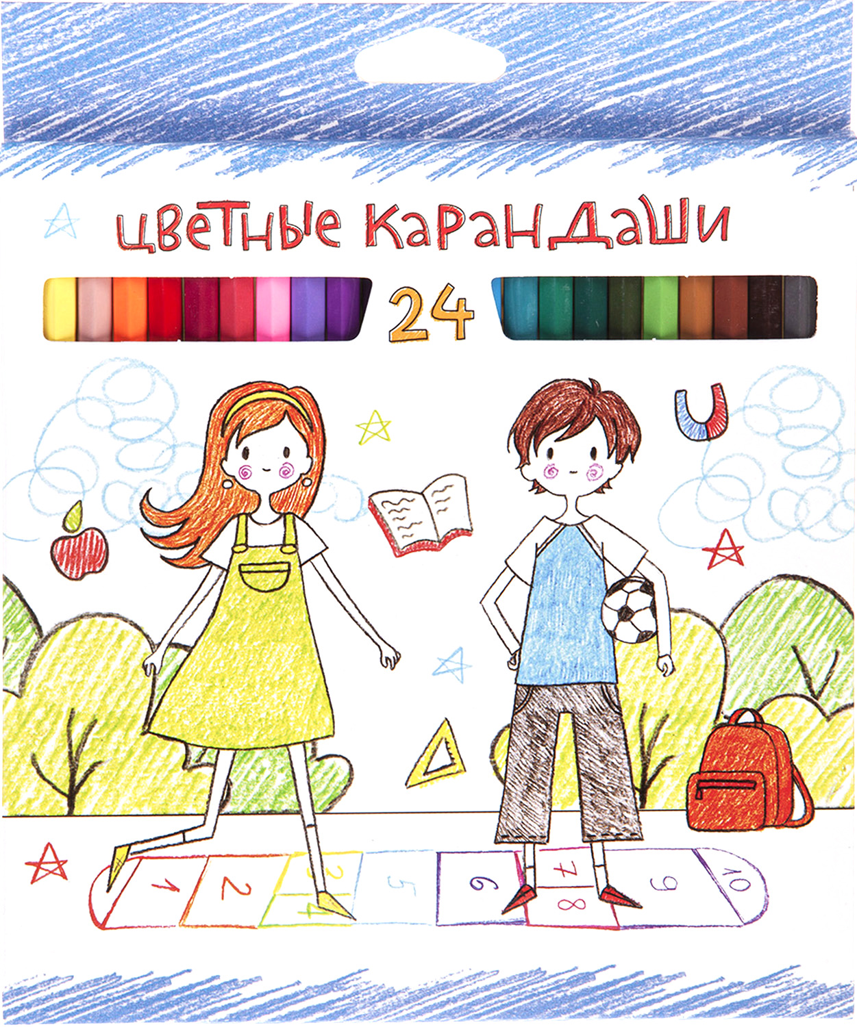 Цветные карандаши «Переменка» от Hatber ECO. Цветные карандаши «Переменка» от Hatber ECO.